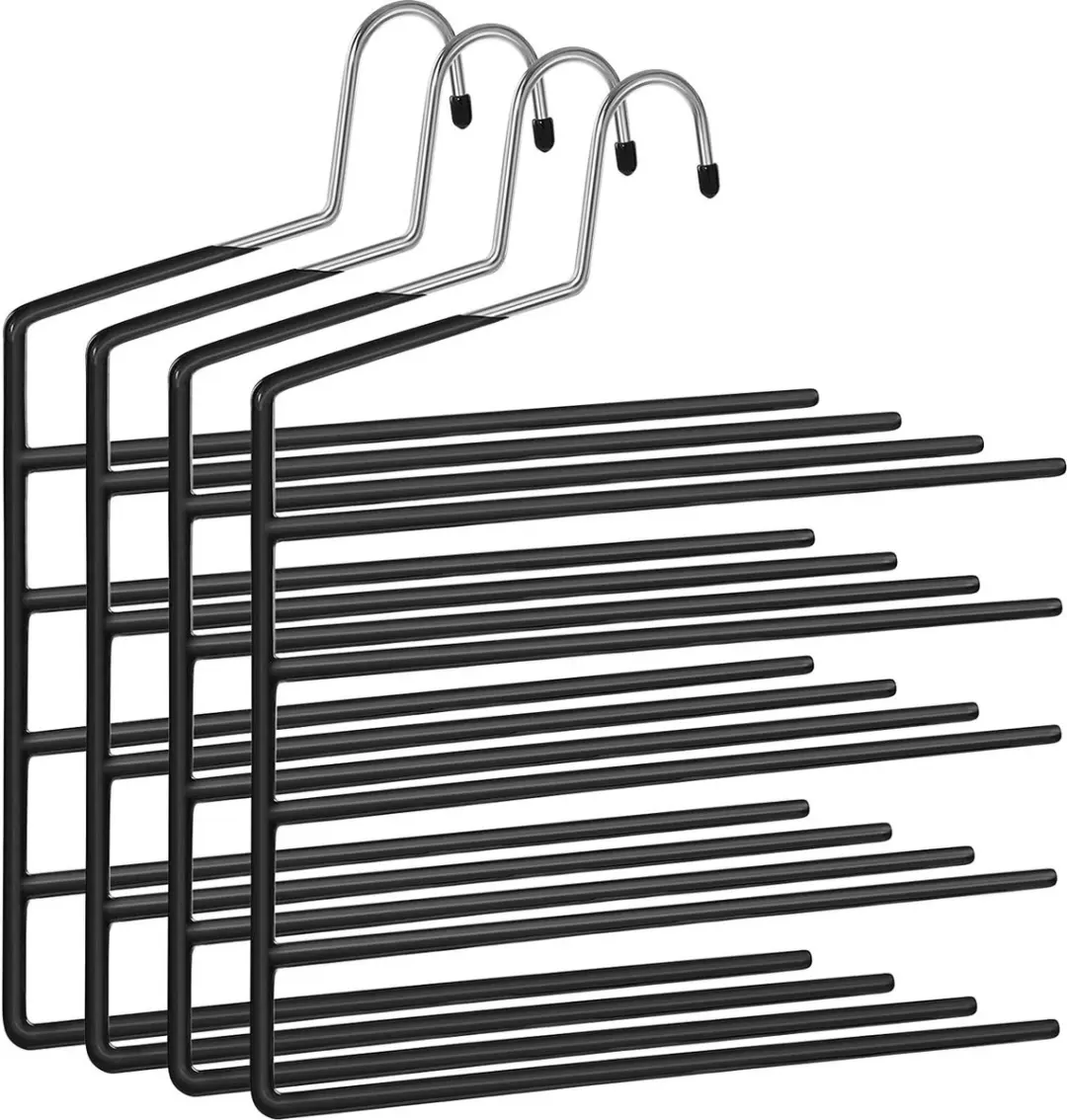 Songmics Broekhanger Ruimtebesparend 4 Stuks