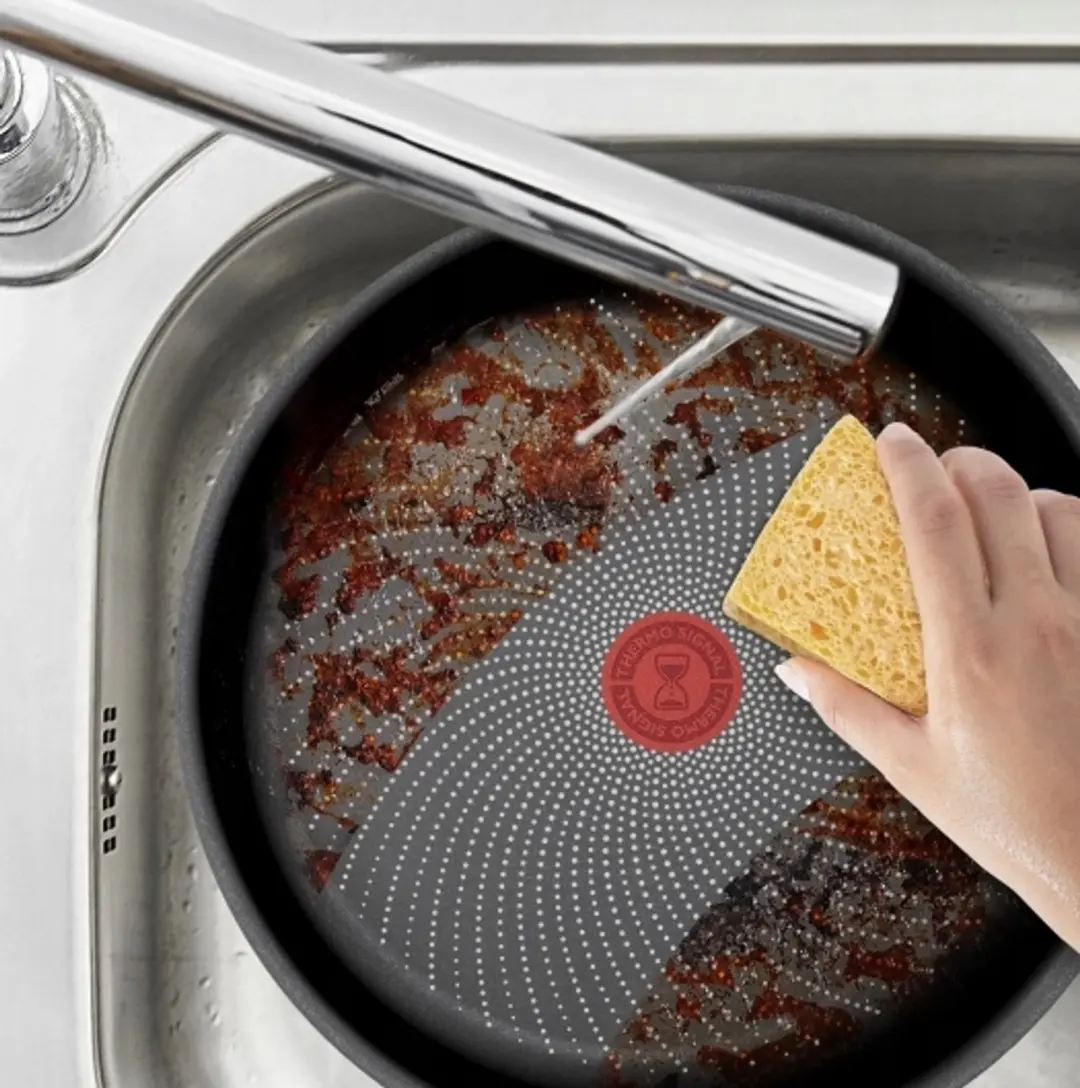 Tefal Start'Easy Koekenpan 28cm Titanium Antiaanbaklaag - afbeelding 3 van 3