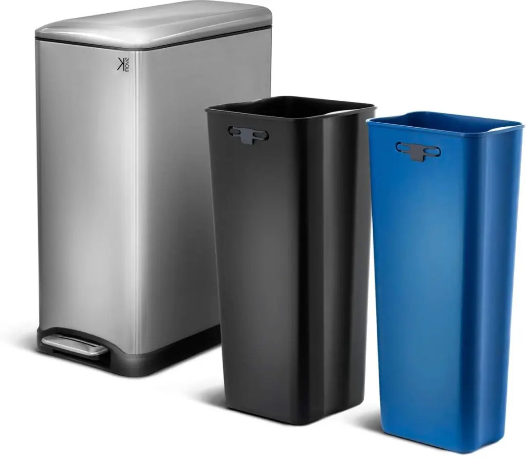 Keukenafvalbak voor gescheiden afval 50L EDGE