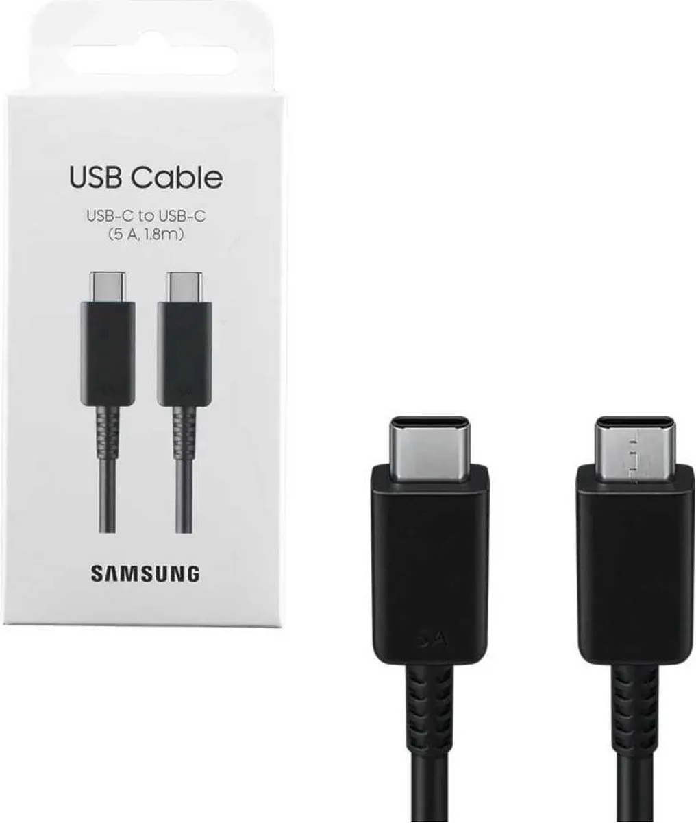 Samsung EP-DX510JBEGEU USB-C Kabel 1,8m - Zwart