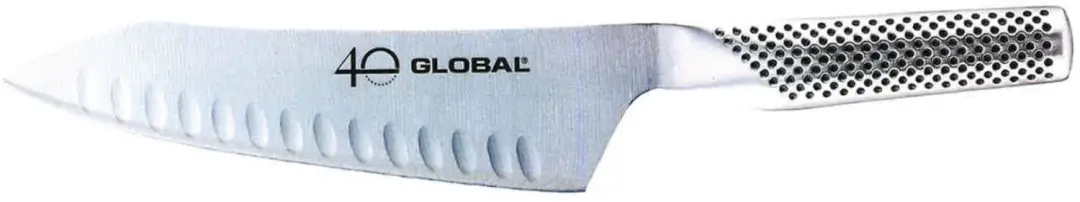 Global G-83/40LC Orientaals hakmes met kuiltjes 18 cm