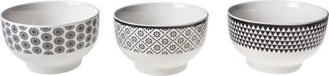 Cosy&Trendy Mali Black ontbijtkom Ø 13,5 cm