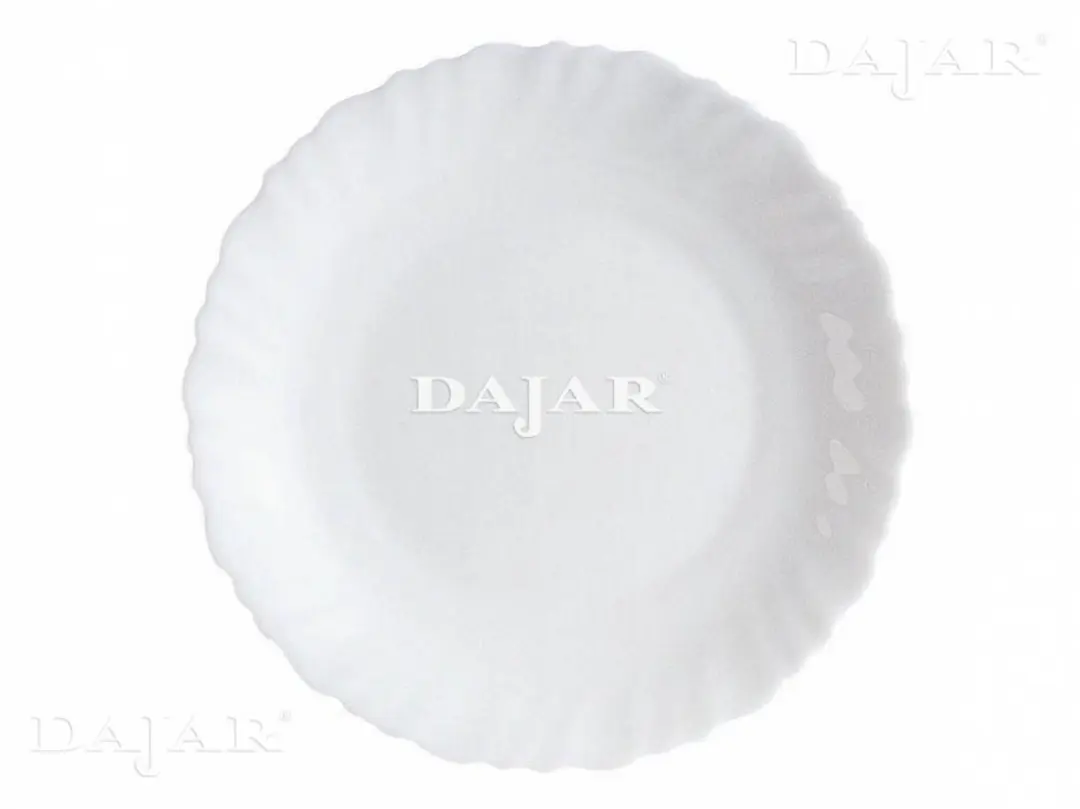 Feston 18-delig servies van gehard glas, wit