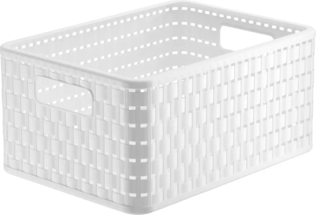 Rotho Country Opbergmand 33x24x16cm - Wit