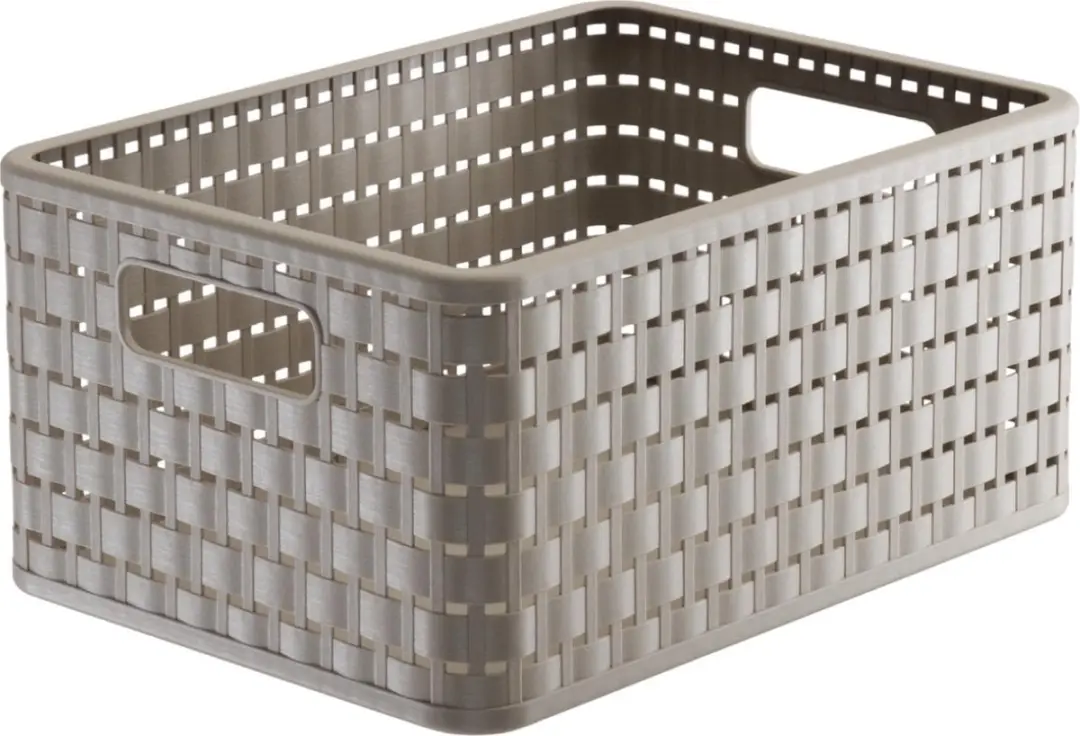 Rotho Country Opbergmand 33x24x16cm - Wit