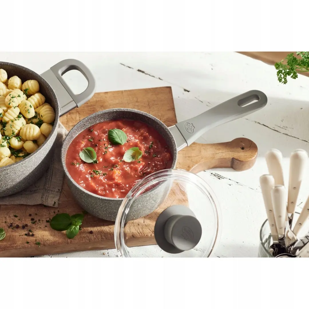 Ballarini Murano Pan 24cm - Inductie 4.8L - Grijs - afbeelding 2 van 5