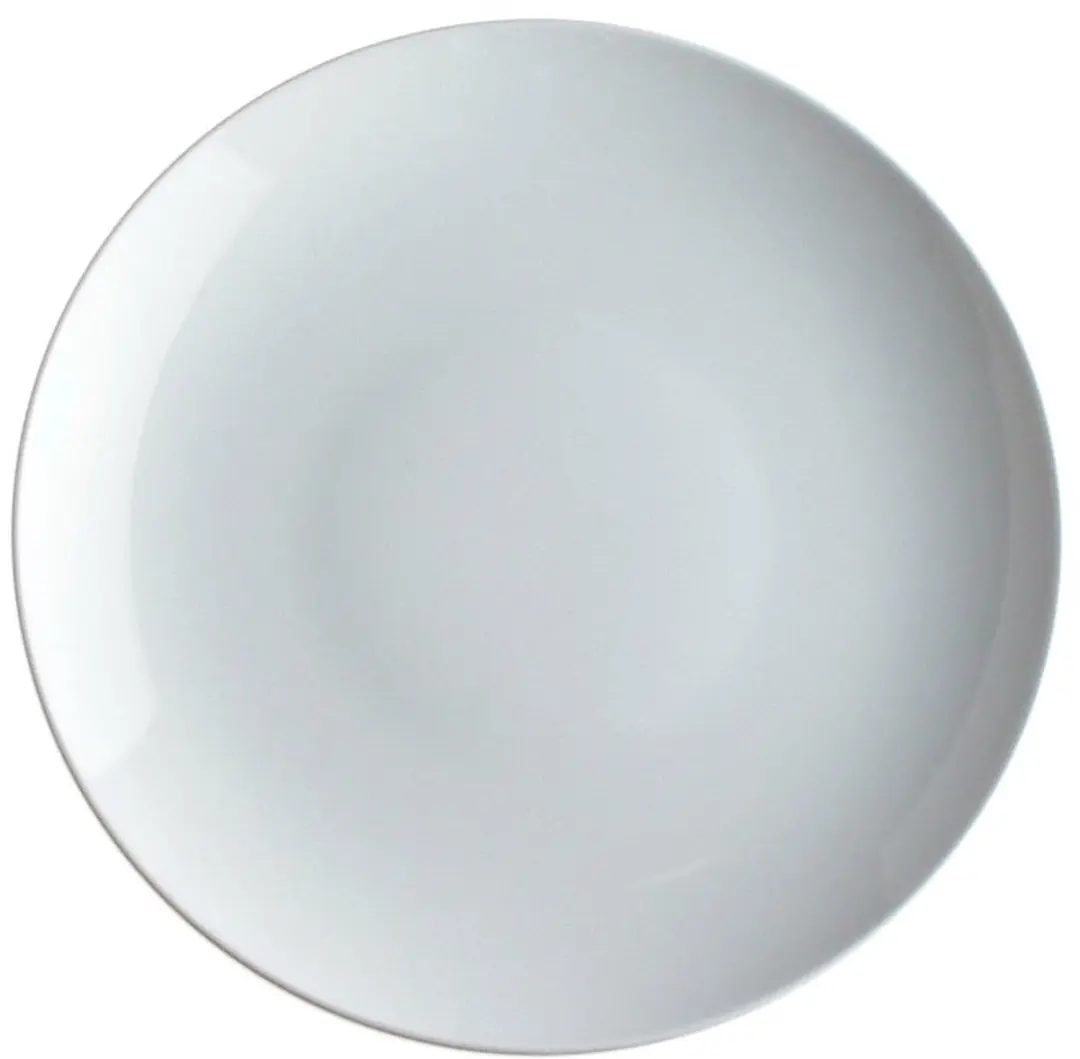 Alessi Mami plat dinerbord 27,5 cm, wit porselein