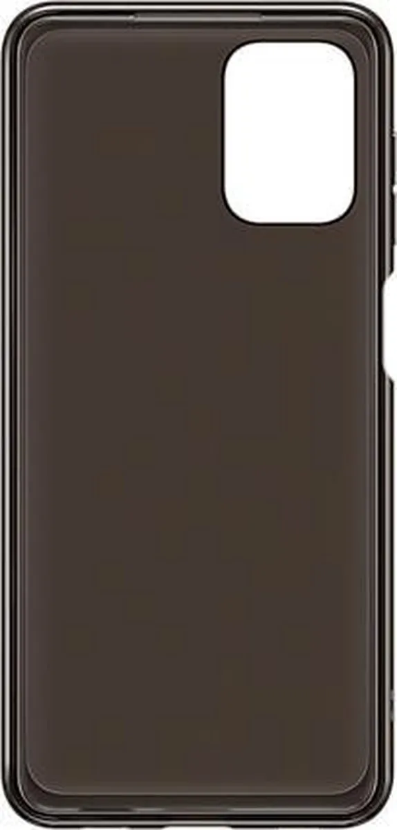Samsung Galaxy A12 Soft Clear Hoesje EF-QA125TBEGEU - Zwart