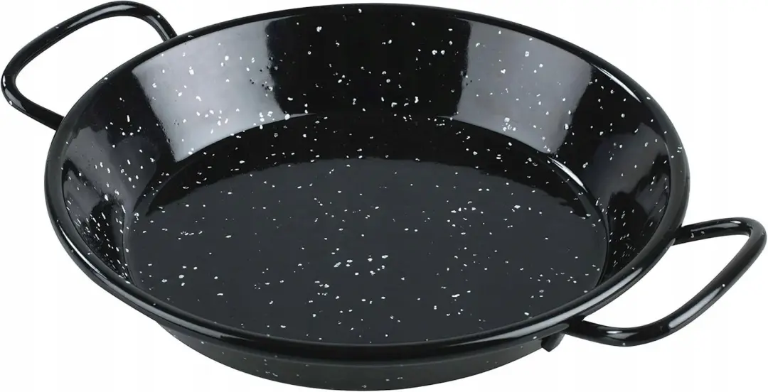 Lacor Paella Pan 20cm Zwart Geëmailleerd