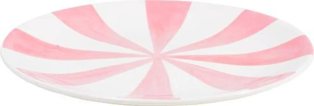 Blond Amsterdam Bord Stripes Ø18cm - afbeelding 2 van 2