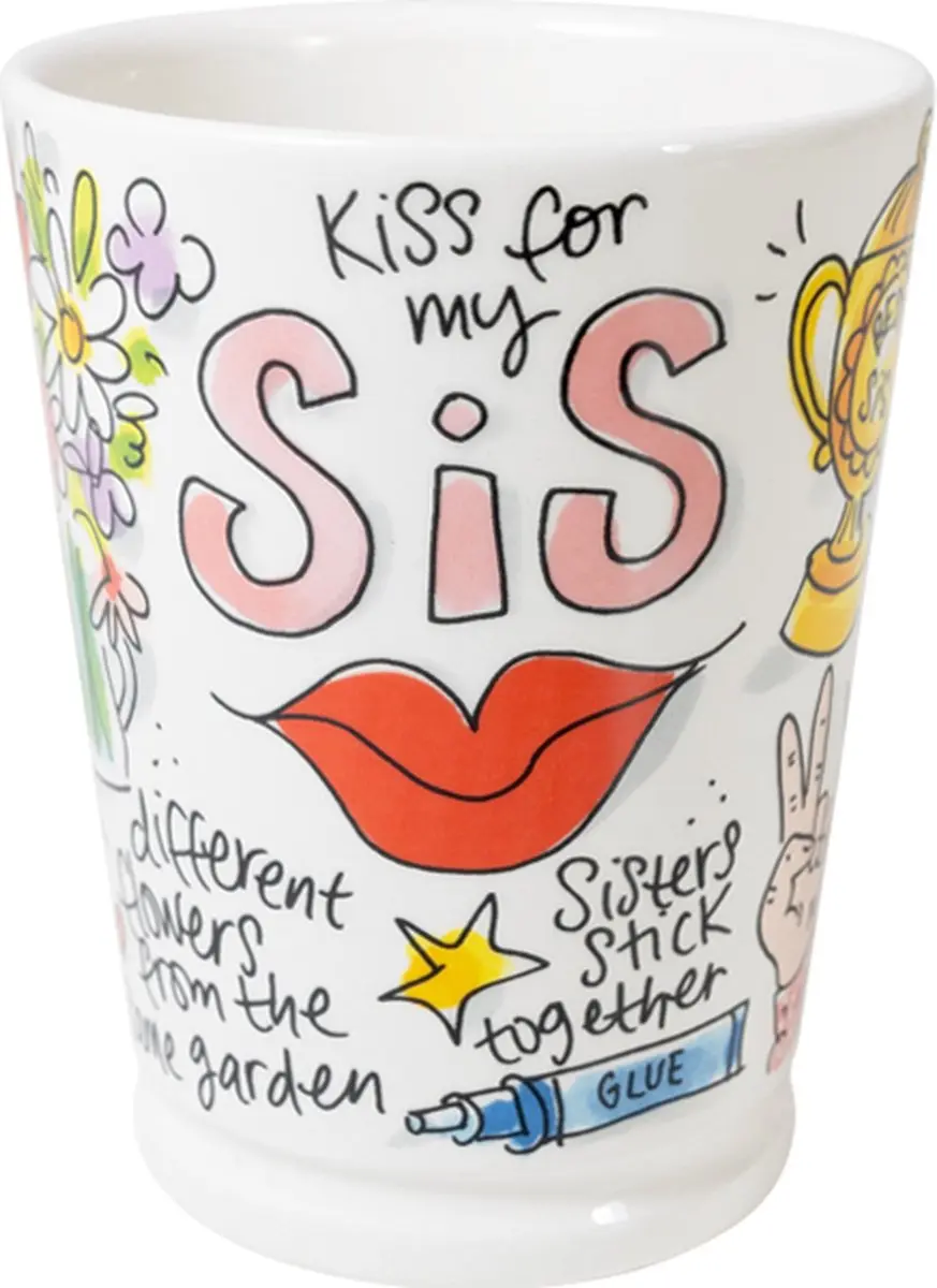 Blond Amsterdam Mok Sister 0,5L - 10cm - Multi