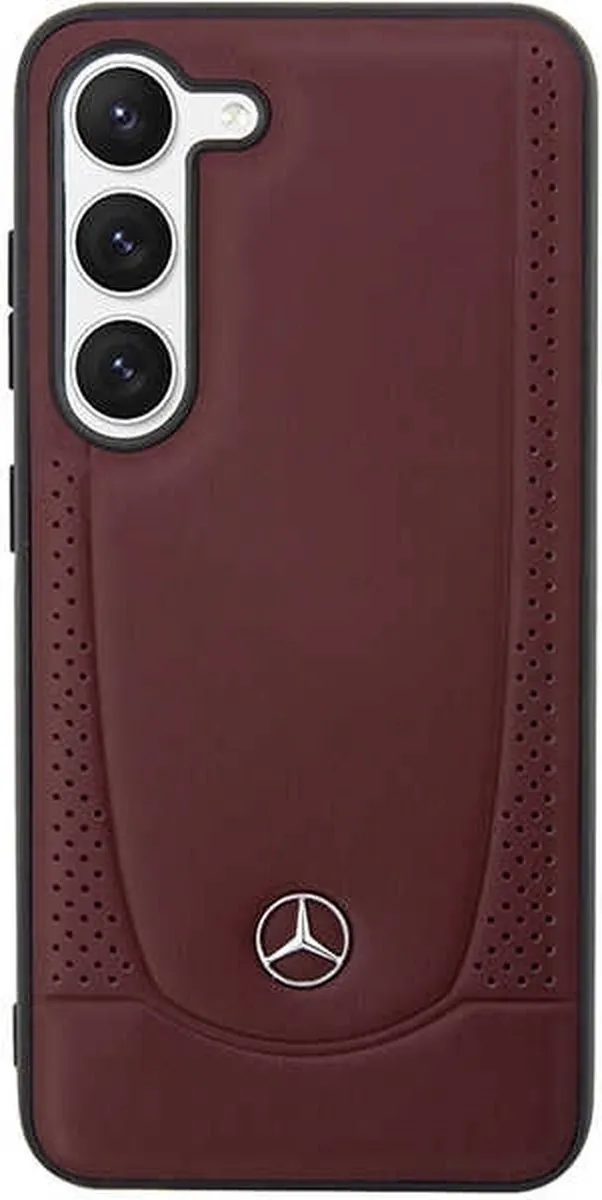 Mercedes-Benz New Urban Back Case Rood - Samsung Galaxy S23 - afbeelding 6 van 6