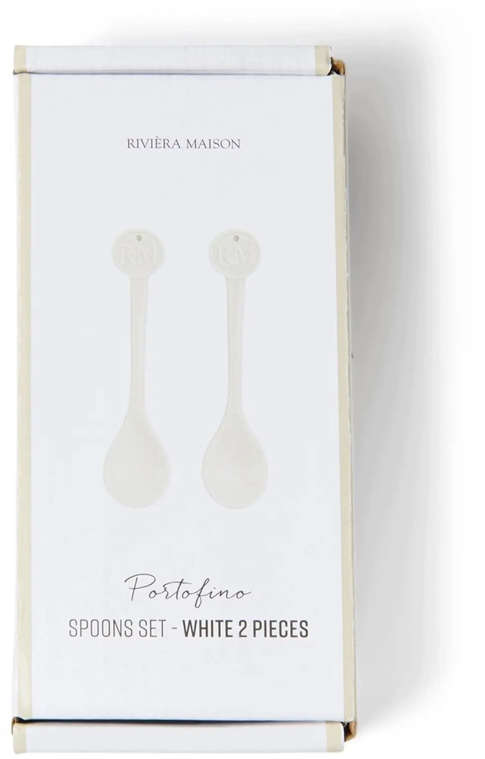 Riviera Maison Portofino Lepelset Wit 2 Stuks