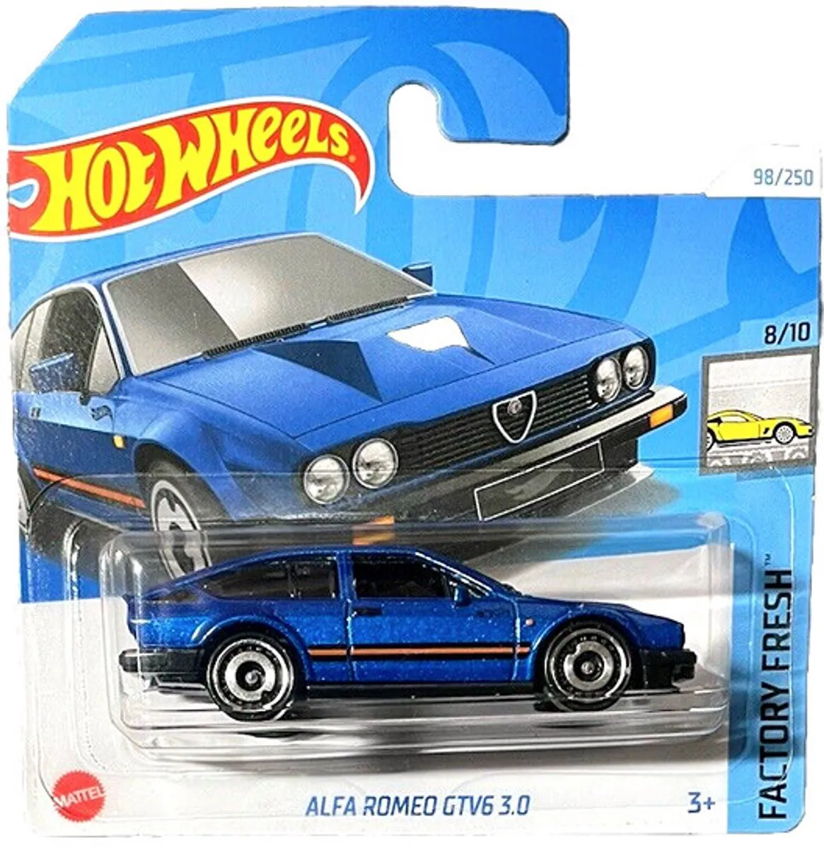 Hot Wheels Alfa Romeo GTV6 3.0 Blauw 1:64
