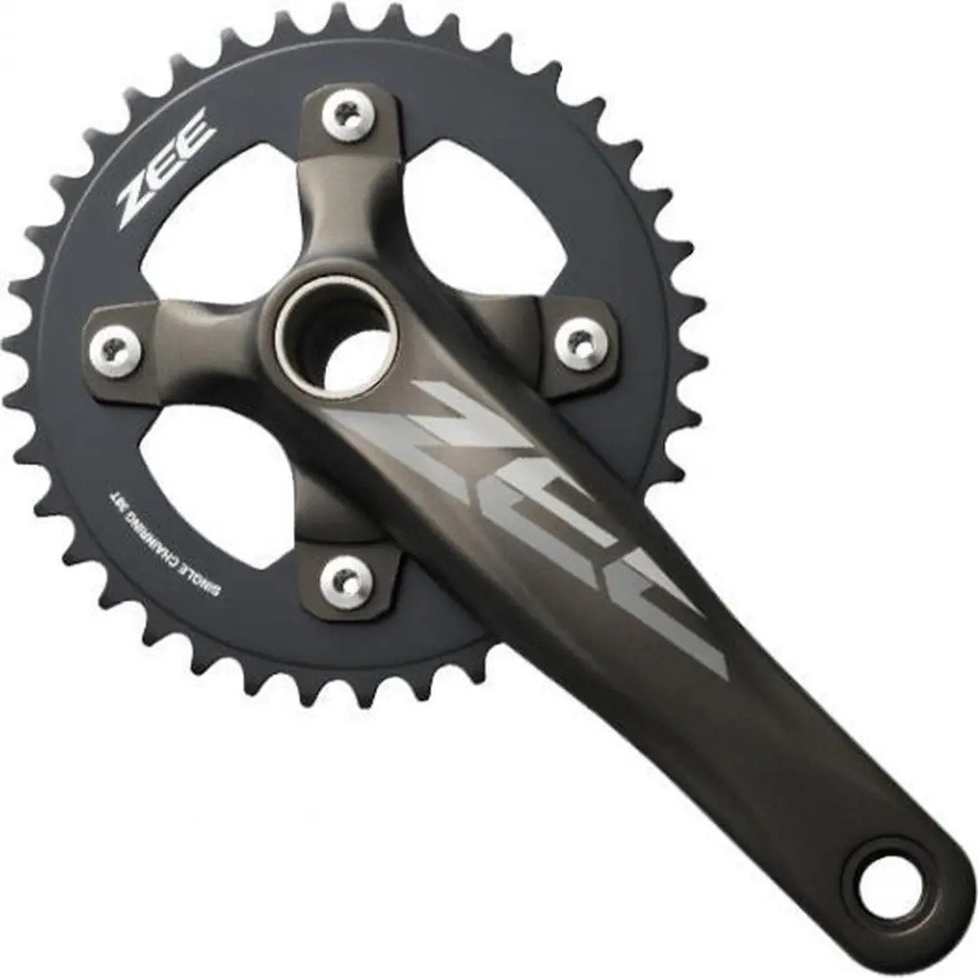 Shimano FC-M640 Crankset 175mm - Zwart - afbeelding 6 van 6