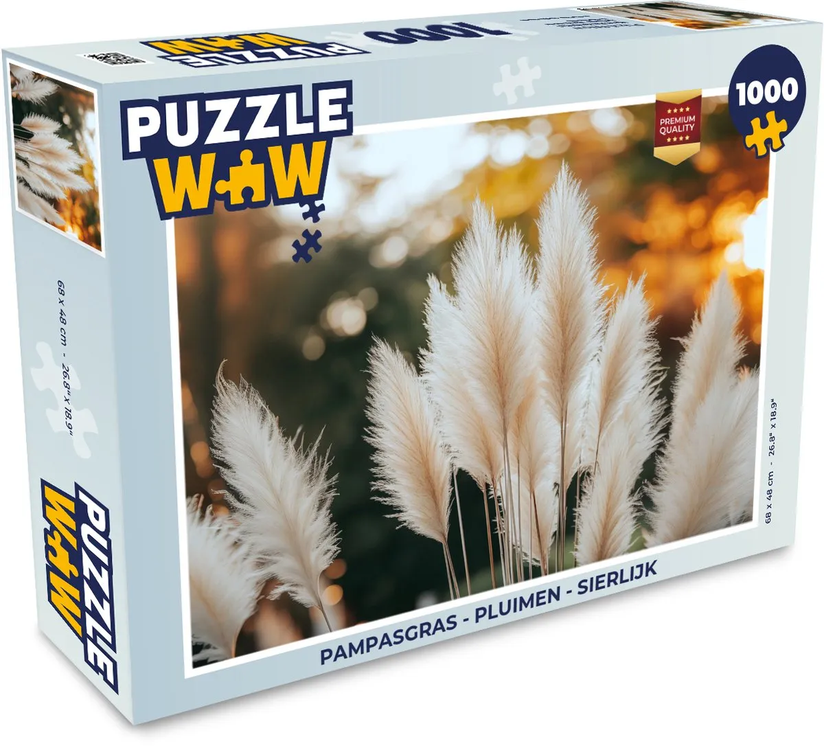 PuzzleWow Puzzel Pampasgras - 1000 Stuks