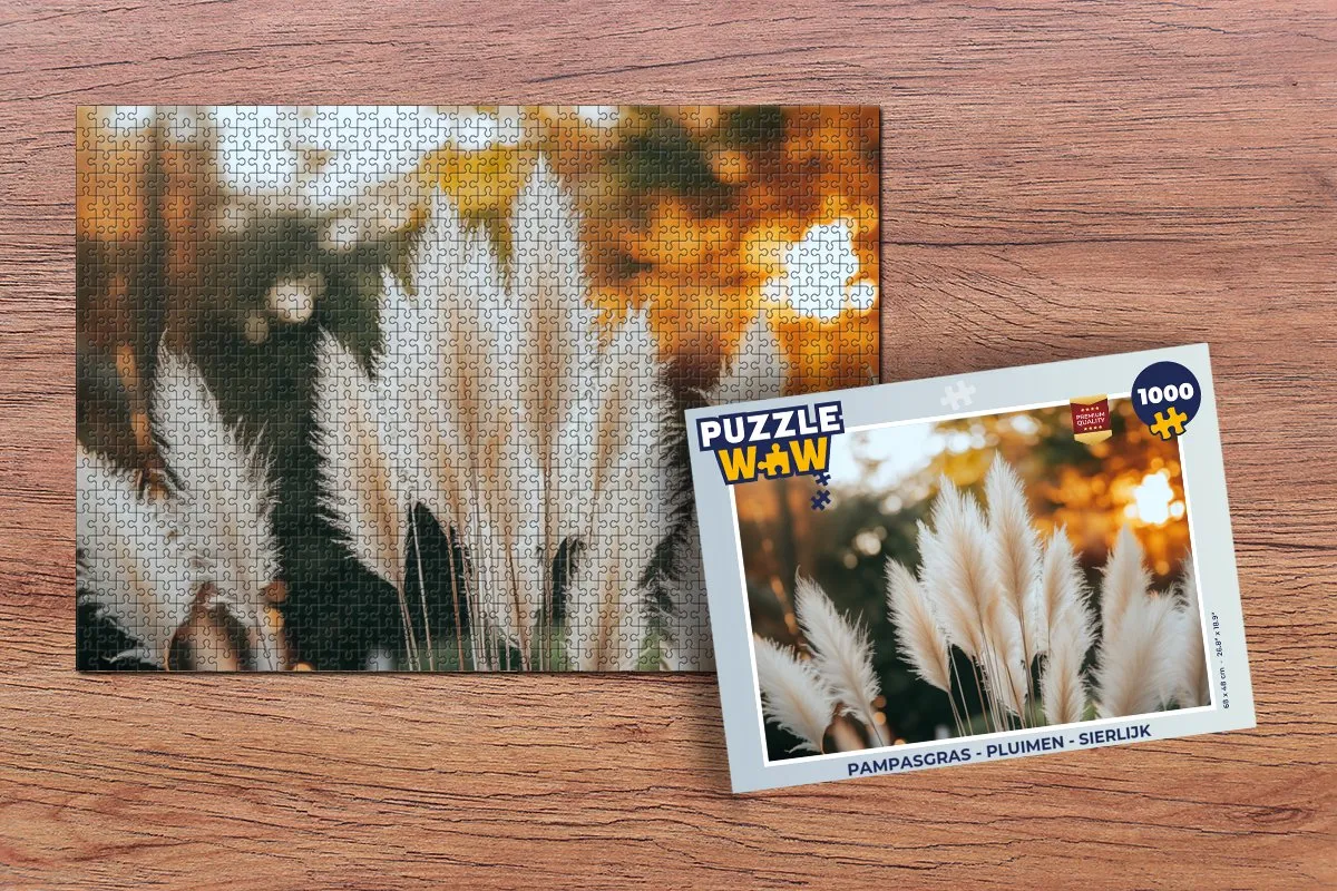 PuzzleWow Puzzel Pampasgras - 1000 Stuks