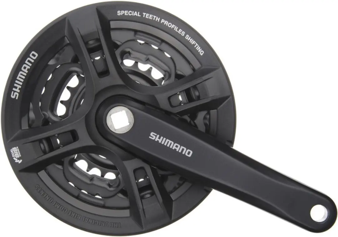 Shimano M371 Crankstel 9-Speed 170mm - Zwart - afbeelding 5 van 5
