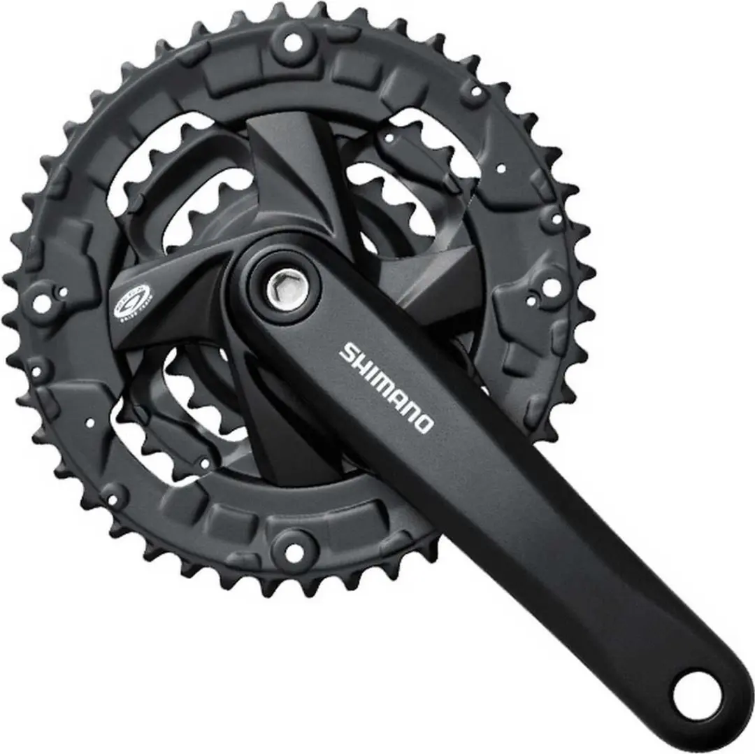 Shimano M371 Crankstel 9-Speed 170mm - Zwart - afbeelding 4 van 5