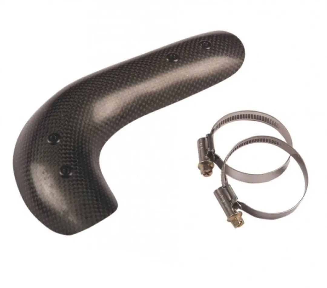 Hebo Carbon Hitteschild Zwart