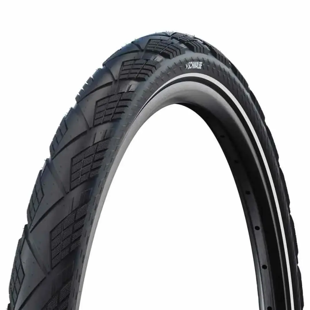 Schwalbe Marathon Efficiency Addix Green Raceguard 28´´ X 1.50 Stevige Urbanba