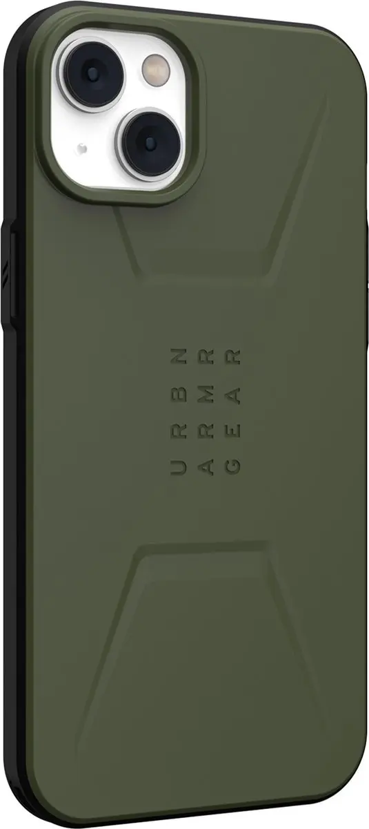 Urban Armor Gear Civilian Mag Hoesje 114037117272 - iPhone 14 Plus - Olijfgroen - afbeelding 4 van 6