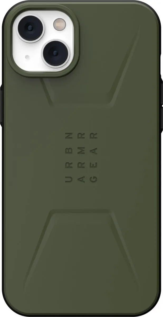 Urban Armor Gear Civilian Mag Hoesje 114037117272 - iPhone 14 Plus - Olijfgroen - afbeelding 2 van 6