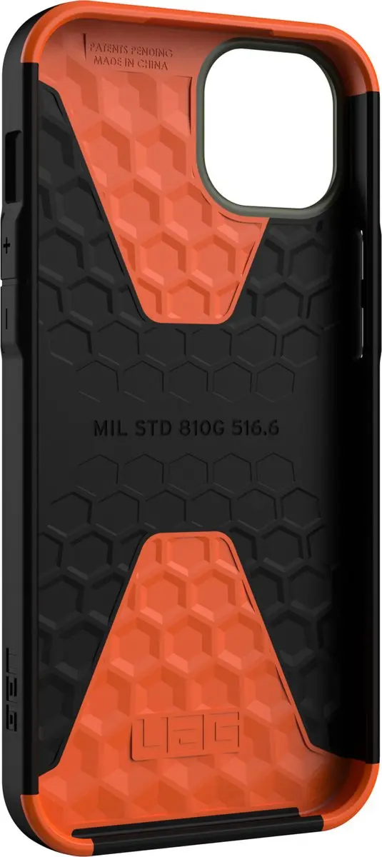 Urban Armor Gear Civilian iPhone 14 Plus Hoesje - olijfgroen - afbeelding 4 van 6