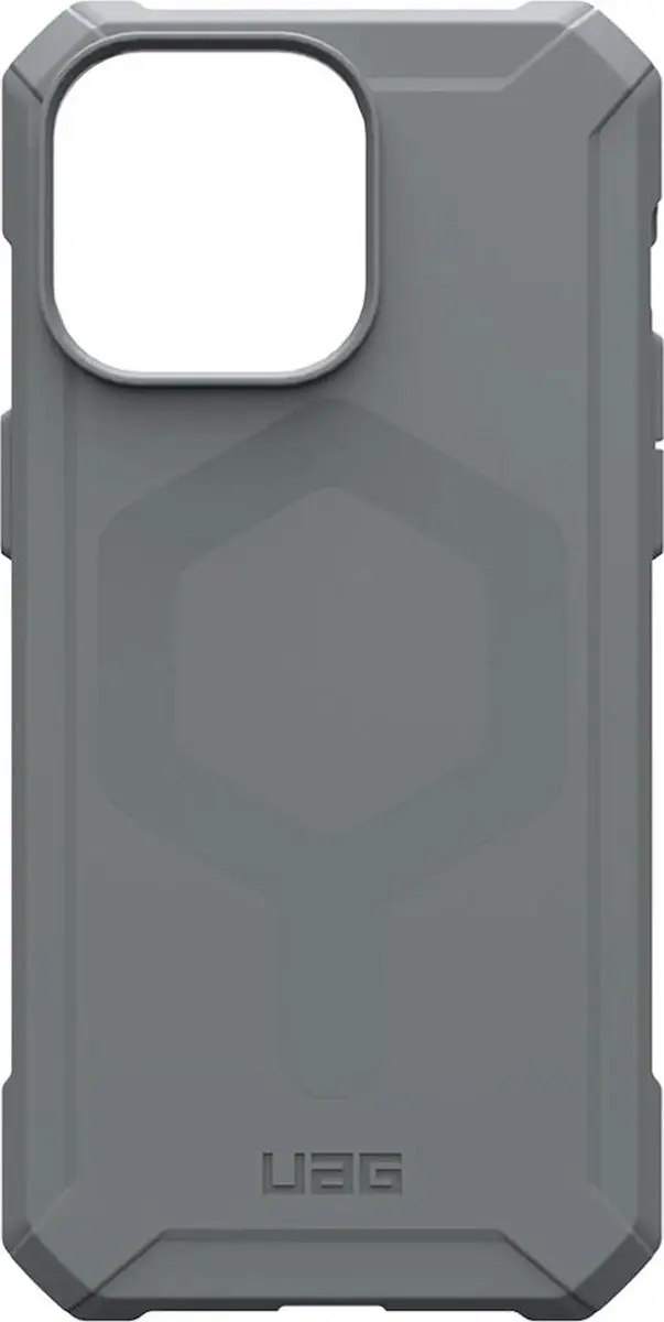 Urban Armor Gear Essential Armor Mag iPhone 15 Pro Max Hoesje 114296113333 - Zilver - afbeelding 6 van 6