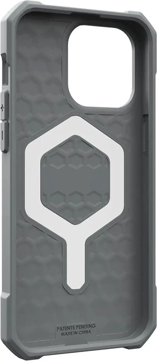 Urban Armor Gear Essential Armor Mag iPhone 15 Pro Max Hoesje 114296113333 - Zilver - afbeelding 2 van 6
