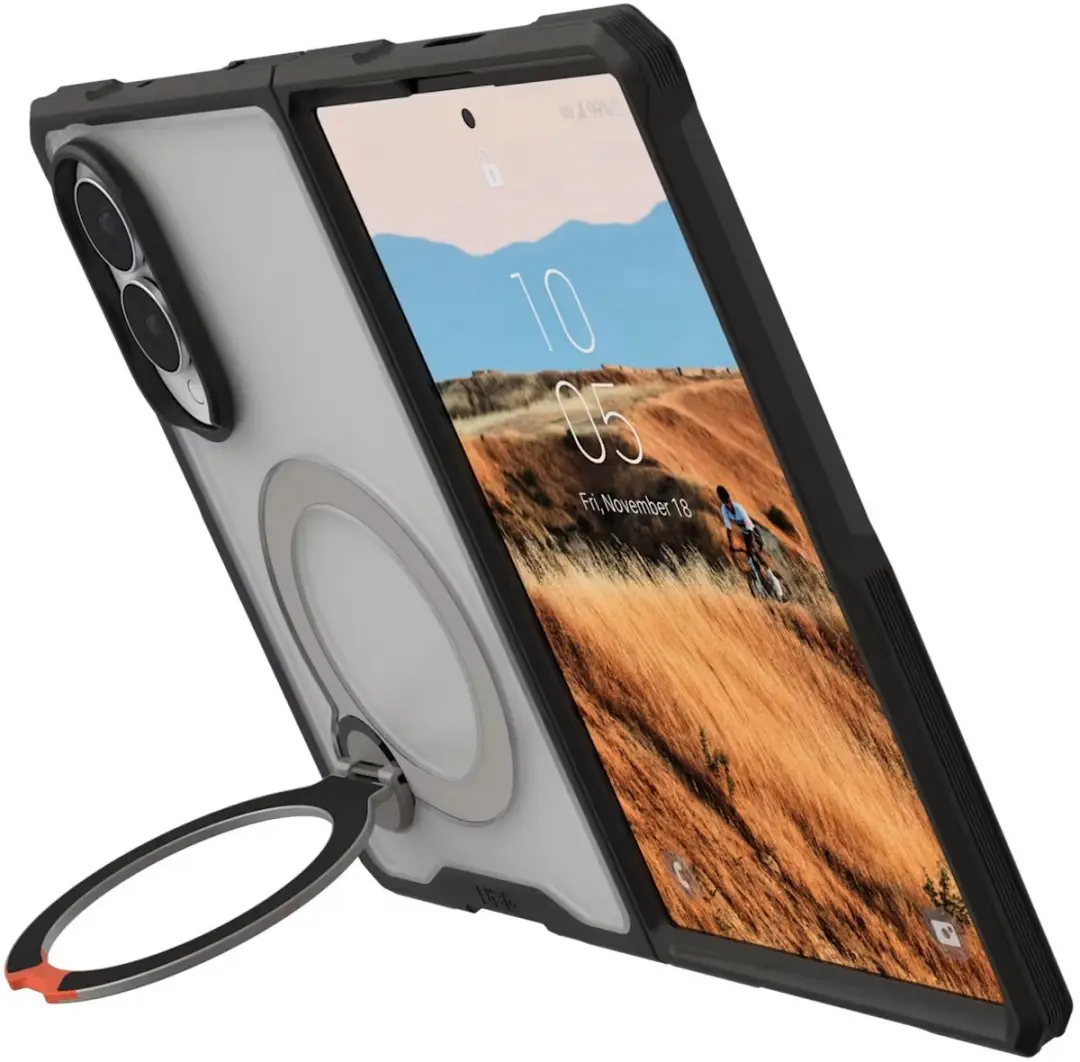 Urban Armor Gear Mouve XTE Backcover - Samsung Galaxy Z Fold8 - Grijs - MagSafe - afbeelding 6 van 6