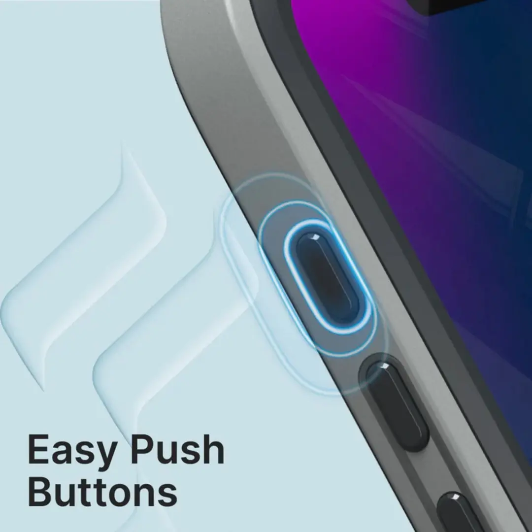 Catalyst Total Protection Case iPhone 15 Pro CATIPHO15GRYMP - Grijs - afbeelding 2 van 6