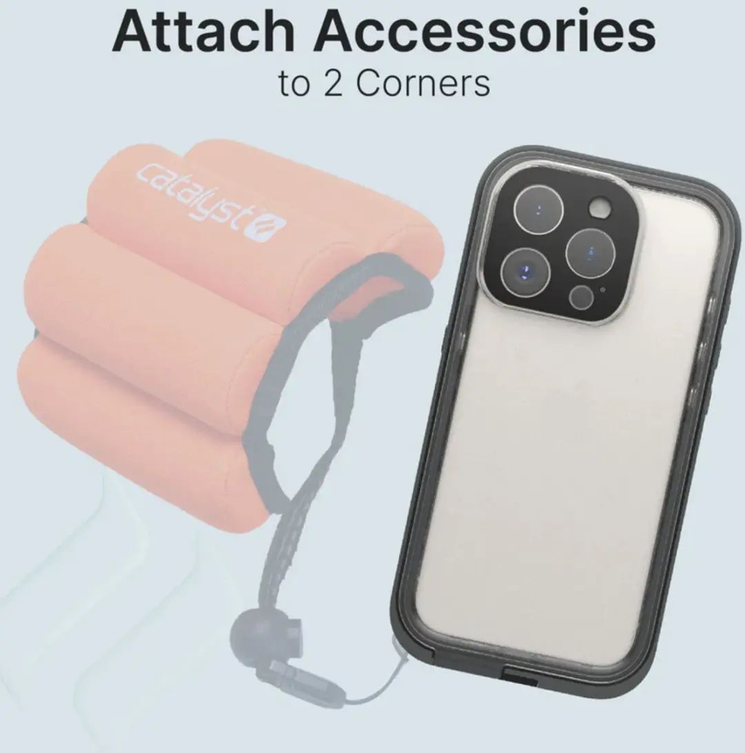 Catalyst Total Protection Case iPhone 15 Pro CATIPHO15GRYMP - Grijs - afbeelding 4 van 6