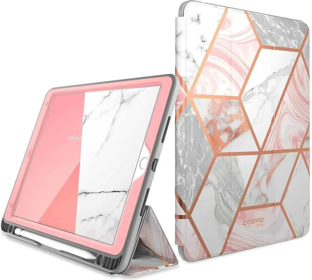 COSMO Boekmodel Hoes Geschikt Voor iPad 9 2021 / 8 2020 / 7 2019