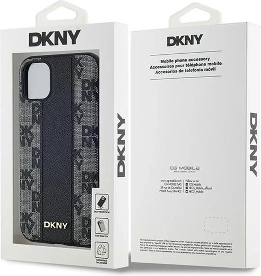 DKNY MagSafe Hoesje iPhone 11/Xr - Zwart - afbeelding 3 van 6
