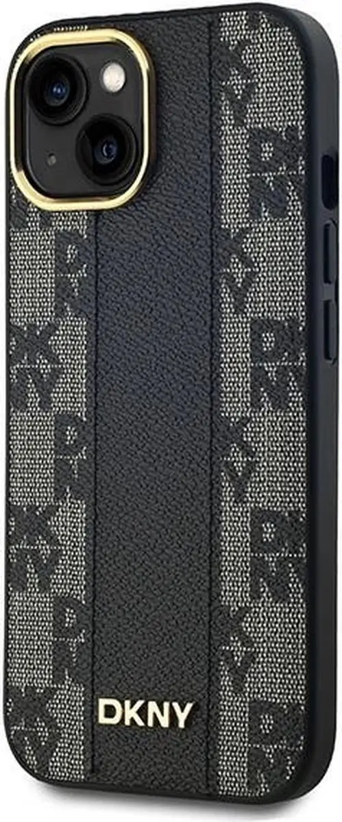 DKNY MagSafe Hoesje Leren - Zwart - afbeelding 4 van 6