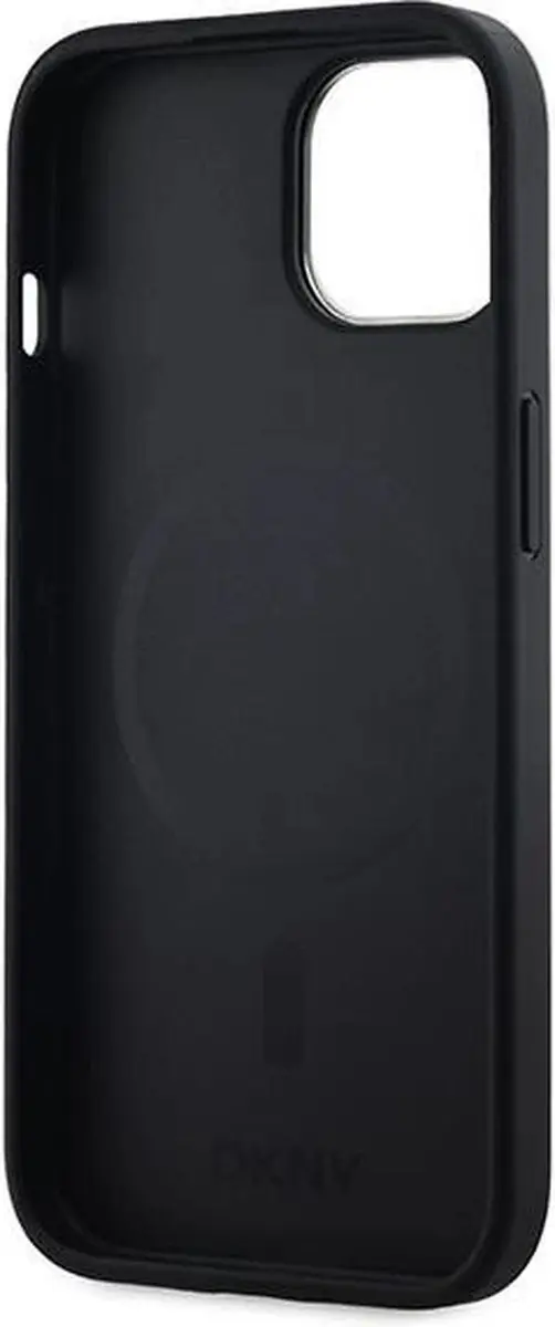 DKNY MagSafe Hoesje Leren - Zwart - afbeelding 5 van 6