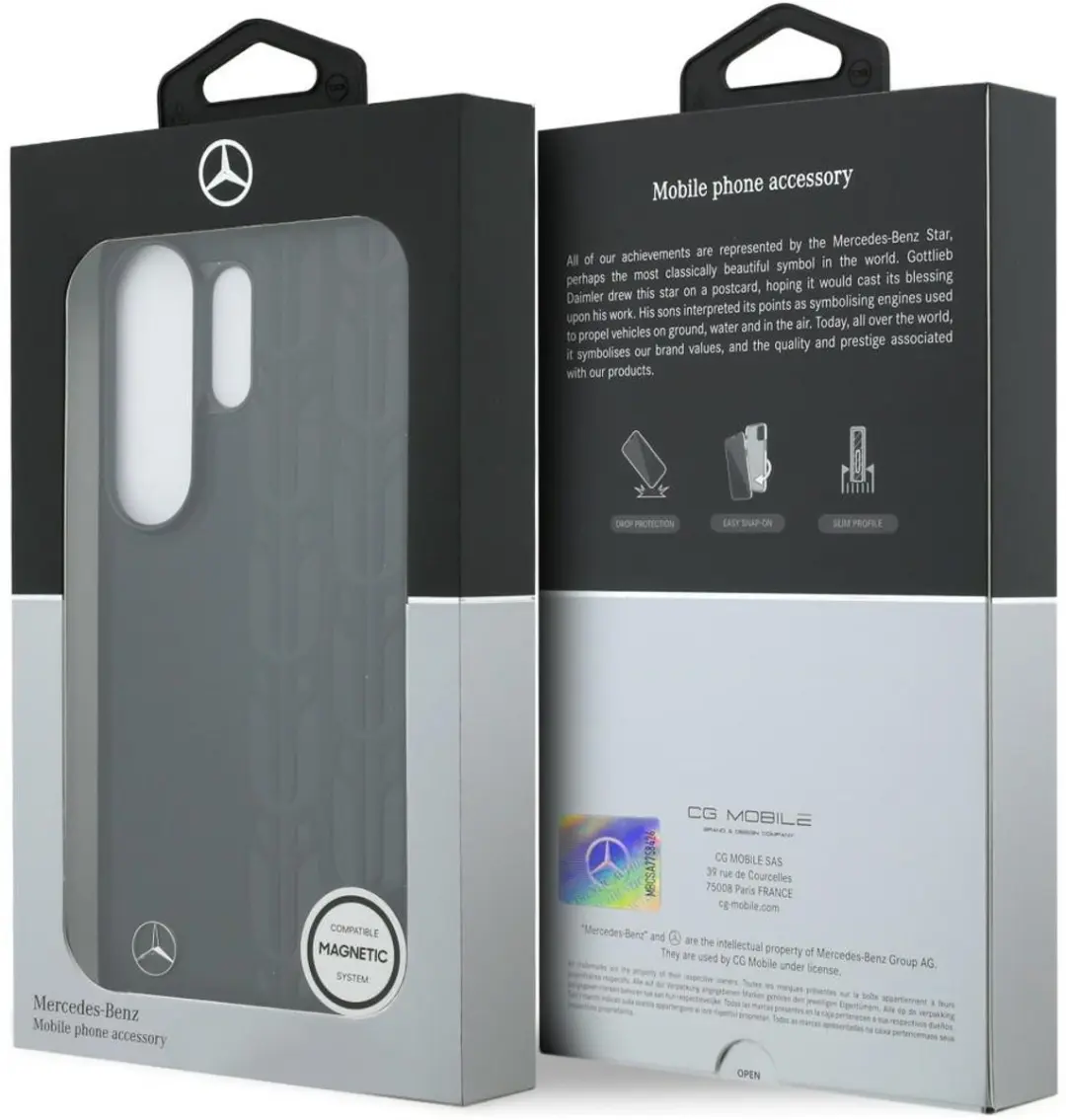 Mercedes Laurel Leaves Hoesje Samsung Galaxy S26 Ultra - Magsafe - Transparent - afbeelding 3 van 6