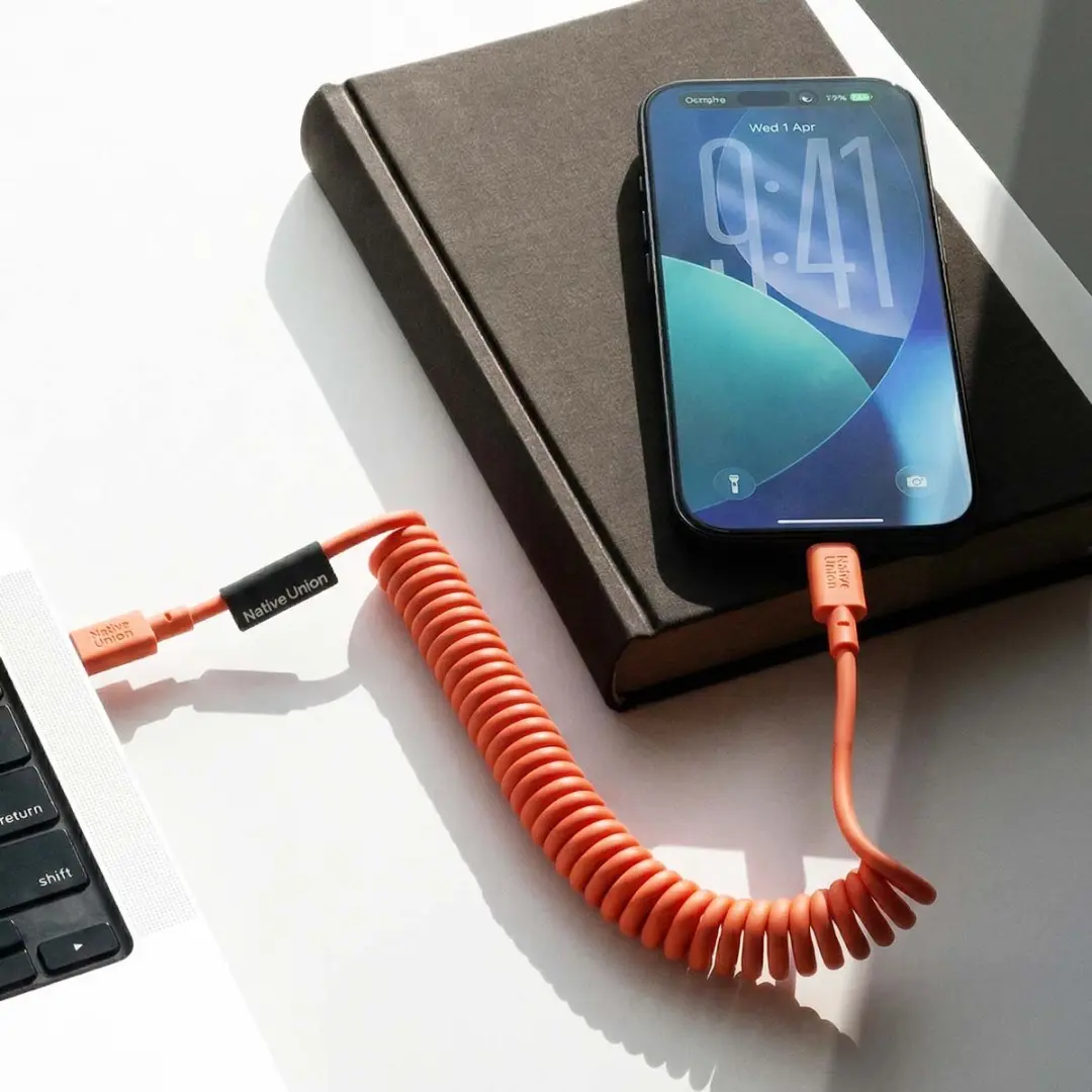 Native Union Pop Cable USB-C 1.2M 60W - Alarm Red