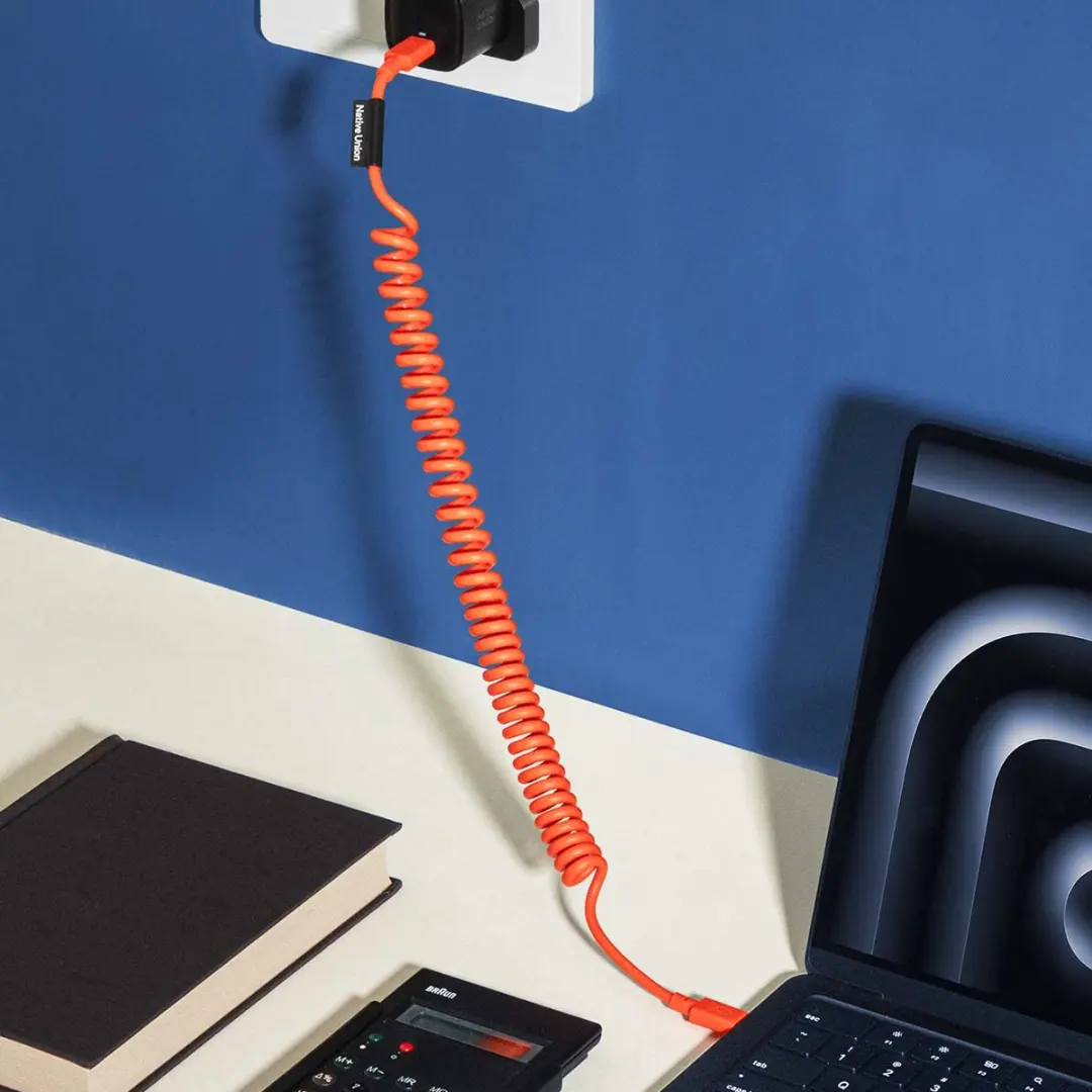 Native Union Pop Cable USB-C naar USB-C 2.4M 60W - Alarm Red