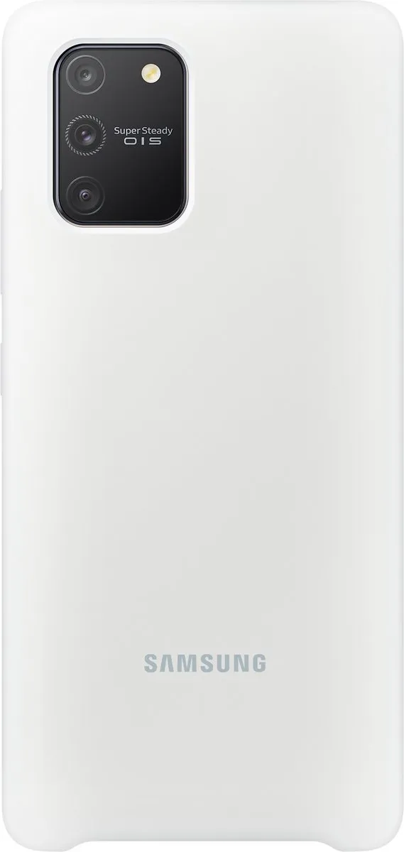 Samsung Silicone Cover EF-PG770TWEGEU - S10 Lite - Wit
