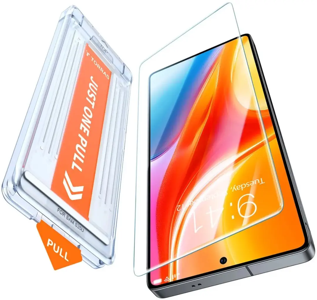 Torras Install Master 9H Glas voor Samsung Galaxy S25
