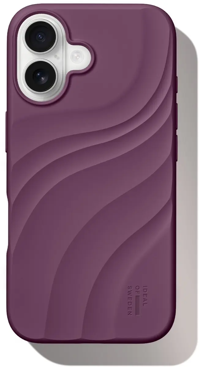 iDeal of Sweden Soft Swirl Silicone Hoes iPhone 16