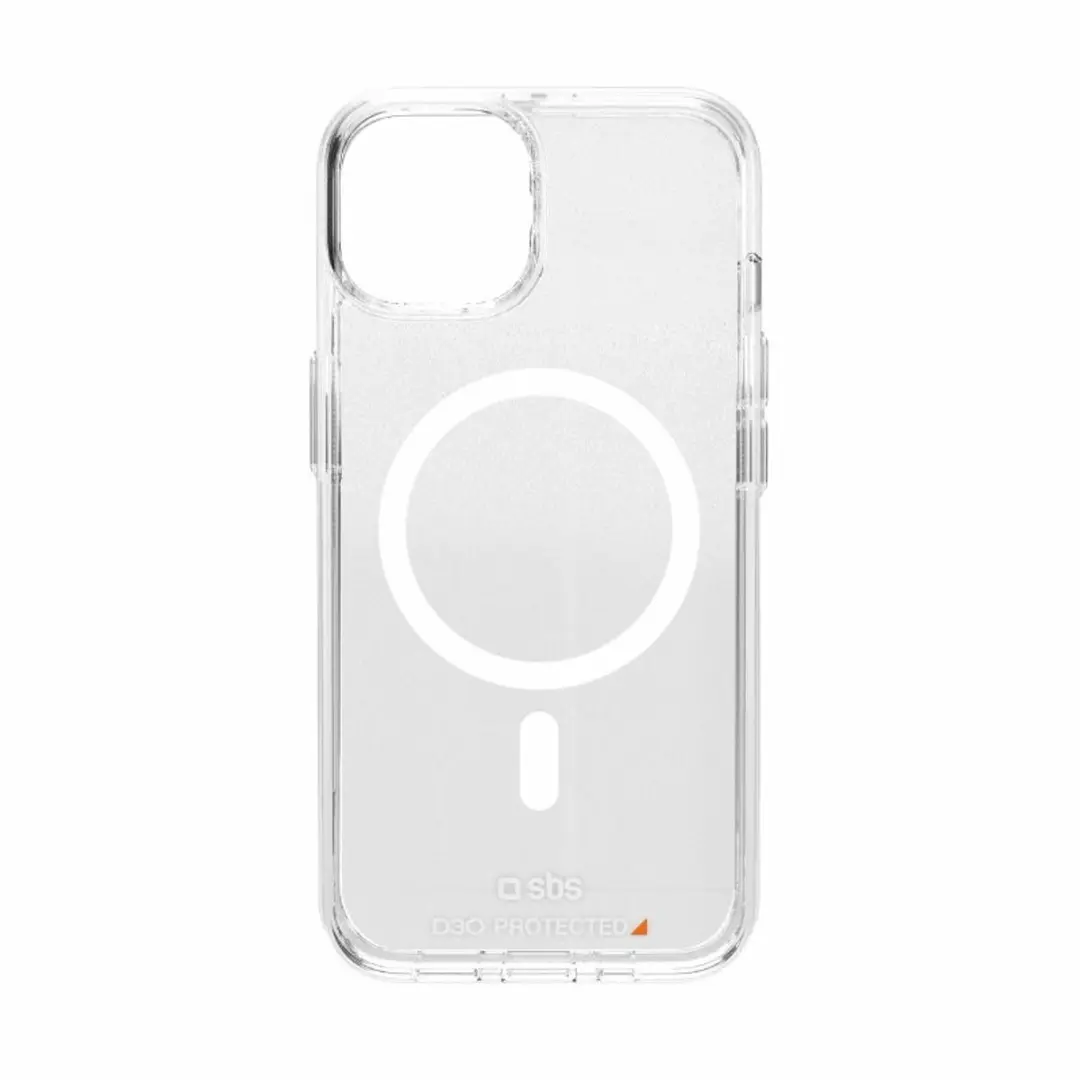 SBS TED3OMAGCOVIP1561 iPhone Hoes Transparant - MagSafe - afbeelding 2 van 4