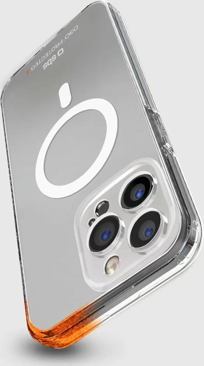 SBS TED3OMAGCOVIP1561P iPhone Hoes Transparant - MagSafe - afbeelding 2 van 5