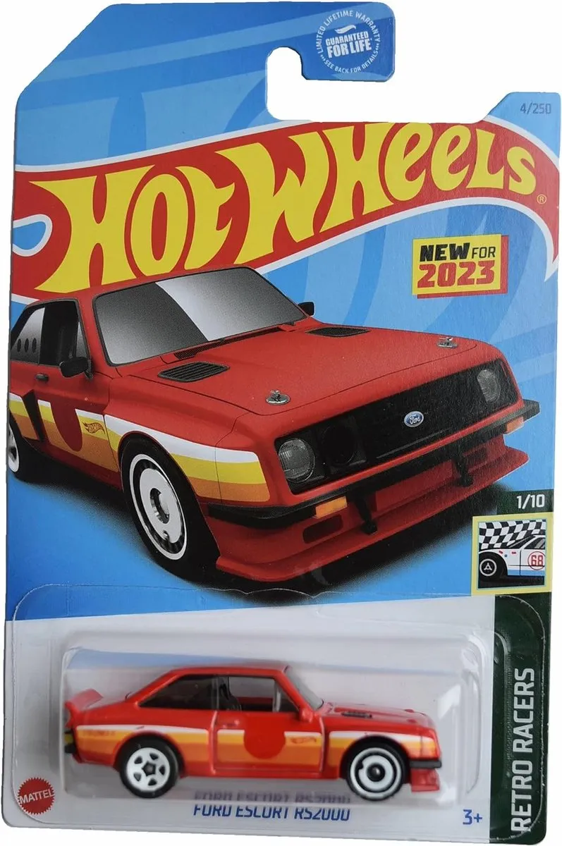 Hot Wheels Ford Escort RS200 HW Retro Racers 1:64