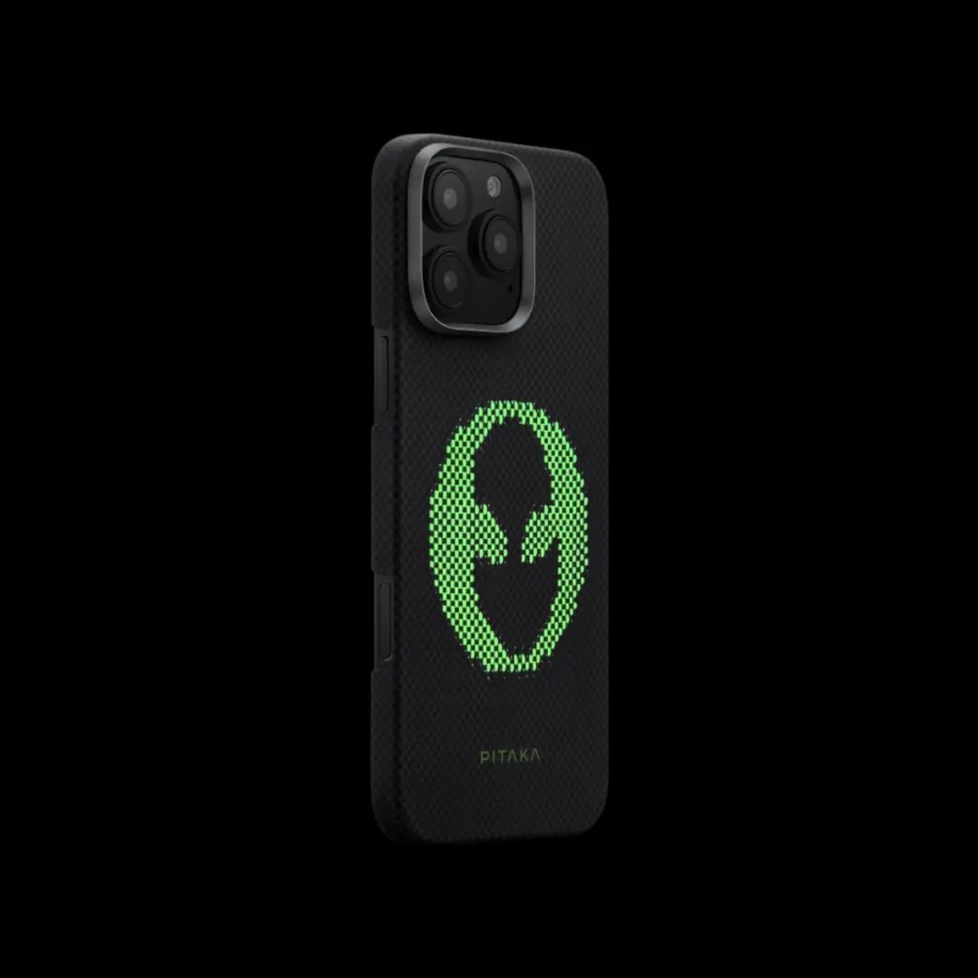 Pitaka X Aries Tactiel Geweven Hoesje, Alien