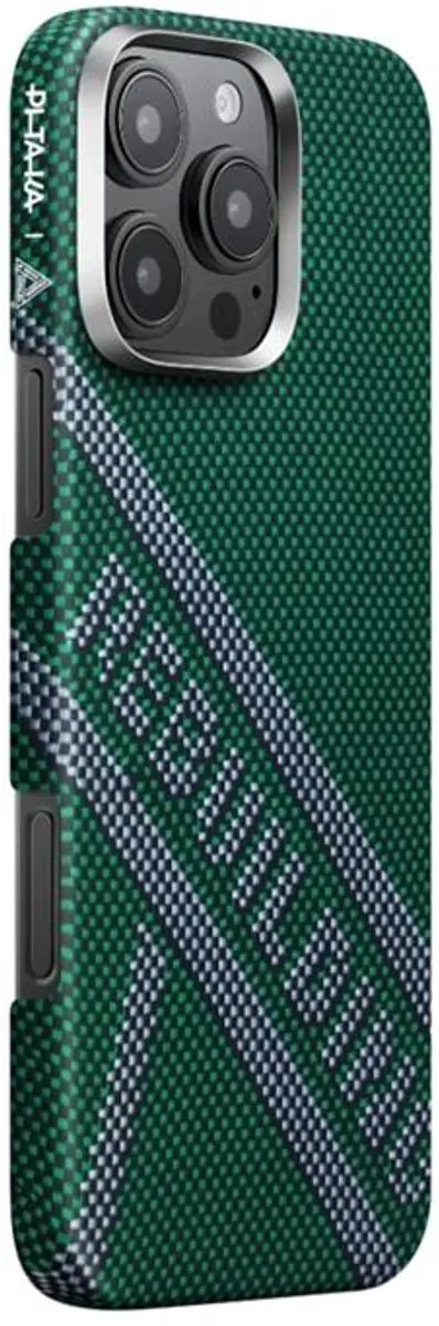Pitaka Tactile Woven Case Re-TROS Refining iPhone 16 Pro Max - Transparent - afbeelding 3 van 5