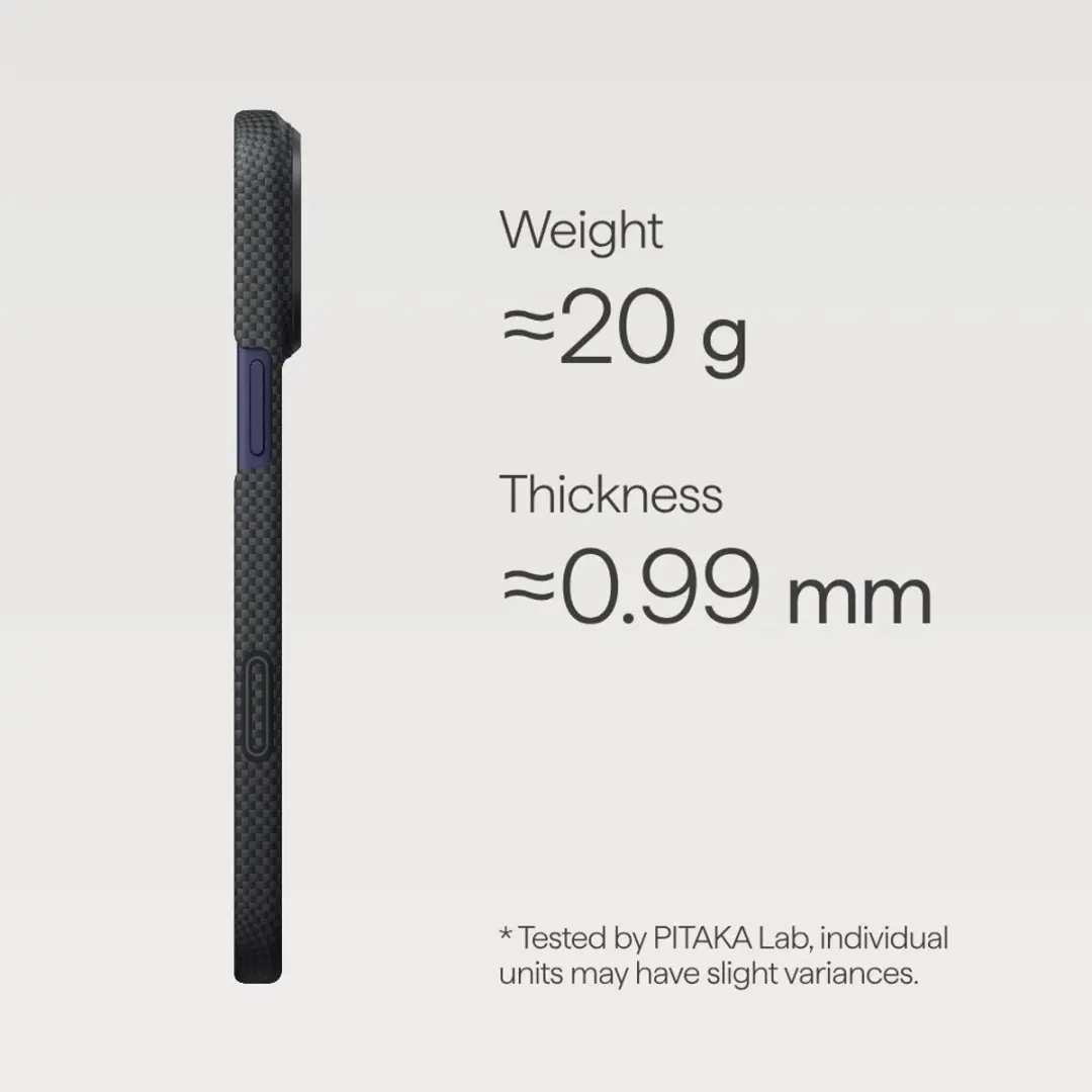 Pitaka Aries Ultra-Slim Case, Geen Probleem