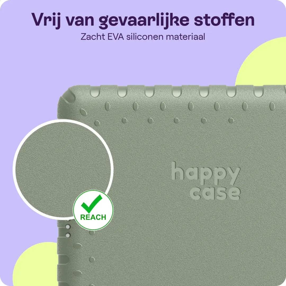 HappyCase Kinderhoes Lenovo Tab M11 - Khaki - afbeelding 4 van 6
